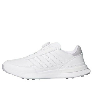 adidas �A�f�B�_�X ���f�B�[�X �X�j�[�J�[ �y(WMNS) adidas S2G 26 Boa Spikeless Golf 'White Halo Silver' JQ3557�z �T�C�Y US_6(23.0cm)