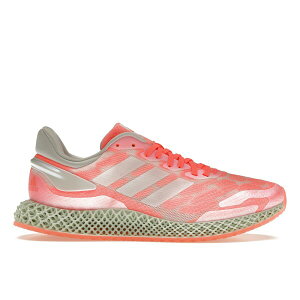 adidas AfB_X Y Xj[J[ yadidas 4D Run Signal Coralz TCY US_8.5(26.5cm) Footwear White/Footwear White/Signal Coral