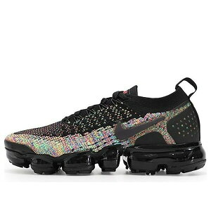 Nike �i�C�L ���f�B�[�X �X�j�[�J�[ �y(WMNS) Nike Air VaporMax Flyknit 2 'Black Multicolor' 942843-015�z �T�C�Y US_6(23.0cm)
