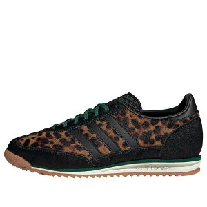 adidas �A�f�B�_�X ���f�B�[�X �X�j�[�J�[ �y(WMNS) adidas SL 72 'Core Black Leopard' JI0187�z �T�C�Y US_W_11