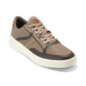 �R�[���n�[�� �����Y �X�j�[�J�[ �V���[�Y Men's Grand Crosscourt Winner Mixed-Media Lace-Up Sneakers Irish Coffee-Golden Honey