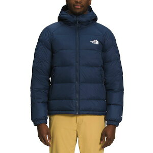 m[XtFCX Y WPbgu] AE^[ Men's Hydrenalite DWR Quilted Hooded Down Puffer Jacket Summit Navy