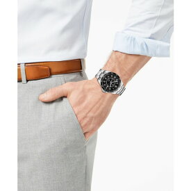 ビクトリノックス レディース 腕時計 アクセサリー Men's FieldForce Classic GMT Stainless Steel Bracelet Watch 42mm Black