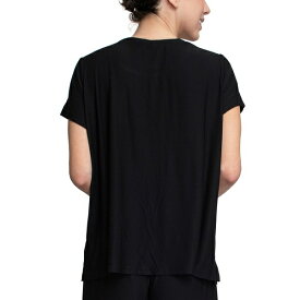 ムクルクス レディース Tシャツ トップス Women's 2-Pk. Sleep T-Shirt & Tank Top Black / Black