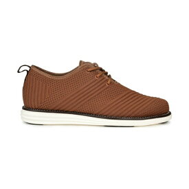 ヴァンセ カンパニー メンズ スニーカー シューズ Men's Novak Knit Dress Shoes Brown