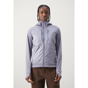サロモン レディース ジャケット&ブルゾン アウター ELIXIR HYBRID - Outdoor jacket - blue granite