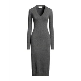 【送料無料】 スポーツマックス レディース ワンピース トップス Midi dresses Grey