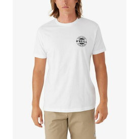 オニール メンズ Tシャツ トップス Men's Coin Flip Standard Fit T-shirt White