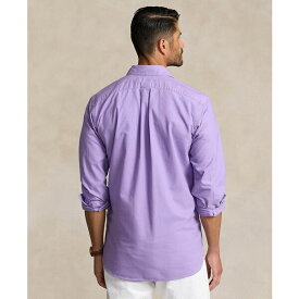 ラルフローレン メンズ シャツ トップス Men's Big & Tall Garment-Dyed Oxford Shirt Purple Martin