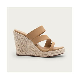 カーナス レディース サンダル シューズ Monarch Strappy Leather Espadrille Wedge White