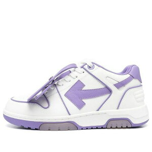 Off-White �I�t�z���C�g ���f�B�[�X �X�j�[�J�[ Purple/White �y(WMNS) Off-White Out Of Office Low-Top Leather Sneaker 'Purple White' OWIA259S23LEA0070137�z �T�C�Y US_8(25.0cm)