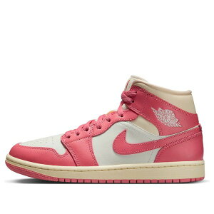 Air Jordan �W���[�_�� ���f�B�[�X �X�j�[�J�[ Sail/Guava Ice/Muslin/Pink Salt �y(WMNS) Air Jordan 1 Mid 'Guava Ice' BQ6472-109�z �T�C�Y US_W_11.5