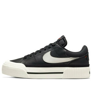 Nike �i�C�L ���f�B�[�X �X�j�[�J�[ BLACK/SAIL-WHITE-TEAM ORANGE-HEMP �y(WMNS) Nike Court Legacy Lift 'Black Sail' DM7590-001�z �T�C�Y US_6(23.0cm)