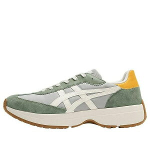 Onitsuka Tiger �I�j�c�J�^�C�K�[ �����Y �X�j�[�J�[ �yOnitsuka Tiger Traidio Shoes 'Grey Green White' 1183B966-300�z �T�C�Y US_5(23.0cm)