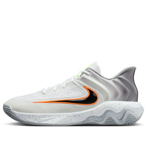 Nike �i�C�L �����Y �X�j�[�J�[ �yNike Giannis Immortality 4 EP 'White Fluorescent Yellow Wolf Gray Black' FQ3681-102�z �T�C�Y US_7.5(25.5cm)