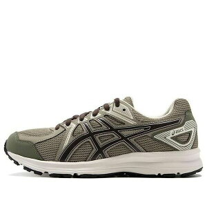 ASICS �A�V�b�N�X �����Y �X�j�[�J�[ �yASICS Jog 100 2 'Beige and Green' 1013A125-201�z �T�C�Y US_8(26.0cm)