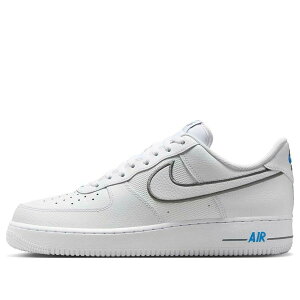 Nike �i�C�L �����Y �X�j�[�J�[ �G�A�t�H�[�X �yNike Air Force 1 '07 'White Cool Grey Photo Blue' IB7677-100�z �T�C�Y US_12(30.0cm)
