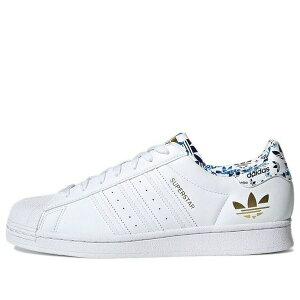 adidas �A�f�B�_�X �����Y �X�j�[�J�[ �yadidas Superstar 'White Blue Lining' H00186�z �T�C�Y US_9.5(27.5cm)