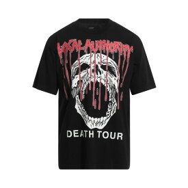 【送料無料】 ローカルオーソリティ メンズ Tシャツ トップス T-shirts Black