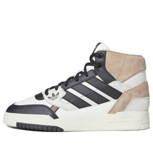 adidas �A�f�B�_�X �����Y �X�j�[�J�[ �yadidas Drop Step SE 'White Black Grey' GV9323�z �T�C�Y US_M_4