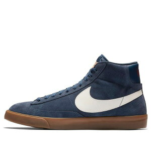 Nike iCL Y Xj[J[ yNike Blazer Mid Mid Tops Retro Skateboarding Shoes Navy Blue 371761-406z TCY US_7(25.0cm)