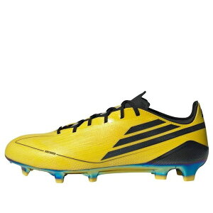 adidas �A�f�B�_�X �����Y �X�j�[�J�[ �yadidas F50 Elite 2010 Leather FG 'Yellow Black' IH0945�z �T�C�Y US_7(25.0cm)