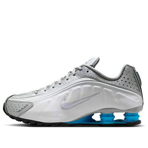 Nike iCL Y Xj[J[ yNike Shox R4 'Metallic Silver White Blue Lagoon' HQ1988-005z TCY US_8(26.0cm)