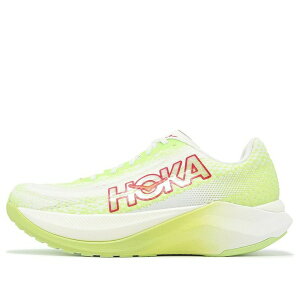 HOKA ONE ONE �z�J�I�l�I�l �����Y �X�j�[�J�[ �yHOKA ONE ONE Mach X 'Lettuce White' 1141450-LCW�z �T�C�Y US_9.5(27.5cm)