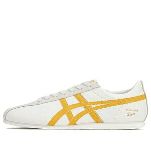 Onitsuka Tiger �I�j�c�J�^�C�K�[ �����Y �X�j�[�J�[ �yOnitsuka Tiger FB Trainer 'White Yellow' 1183B768-104�z �T�C�Y US_M_4