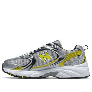 New Balance �j���[�o�����X �����Y �X�j�[�J�[ �yNew Balance 530 D Wide Grey/Yellow MR530SC�z �T�C�Y US_6.5(24.5cm)
