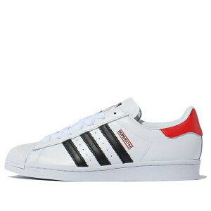 adidas �A�f�B�_�X �����Y �X�j�[�J�[ �yadidas Run DMC x Superstar '50th Anniversary' FX7616�z �T�C�Y US_11.5(29.5cm)