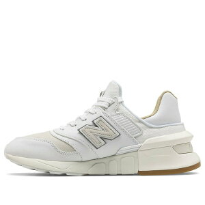 New Balance �j���[�o�����X �����Y �X�j�[�J�[ �yNew Balance 997S 'White Saffiano Leather' MS997RI�z �T�C�Y US_7(25.0cm)