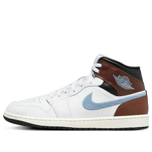 Air Jordan W[_ Y Xj[J[ yAir Jordan 1 Mid SE 'Brown Blue Grey' FQ7831-142z TCY US_8.5(26.5cm)