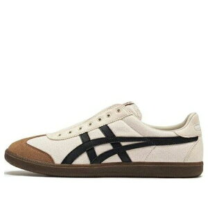 Onitsuka Tiger �I�j�c�J�^�C�K�[ �����Y �X�j�[�J�[ �yOnitsuka Tiger Tokuten Slip-On 'White Brown Black' 1183C248-200�z �T�C�Y US_M_4