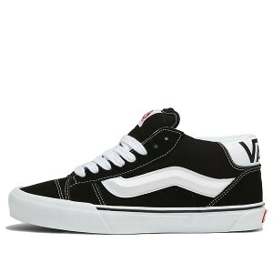Vans �o���Y �����Y �X�j�[�J�[ �yVans Knu Mid 'Black White' VN000CQ96BT1�z �T�C�Y US_8(26.0cm)