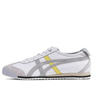 Onitsuka Tiger オニツカタイガー メンズ スニーカー 【Onitsuka Tiger Mexico 66 SD 'White Mid Grey' 1183B846-101】 サイズ US_M_4