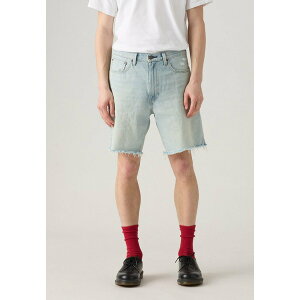 [oCX Y T_ V[Y 468 LOOSE SHORTS UNISEX - Denim shorts - denim blue