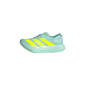 AfB_X fB[X tBbglX X|[c ADIZERO ADIOS PRO 4 - Road running shoes - semi flash aqua lucid lemon mint ton