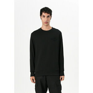 Kg Y T_ V[Y SHIELD C NECK - Sweatshirt - black