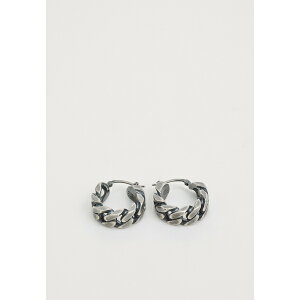 }^}WF fB[X sAXCO ANZT[ EARRINGS UNISEX - Earrings - silver-coloured