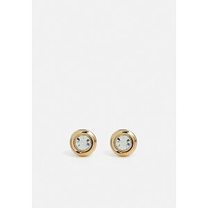 �J���o���N���C�� ���f�B�[�X �s�A�X���C�������O �A�N�Z�T���[ TWISTED BEZEL SOLITAIRE - Earrings - gold-coloured