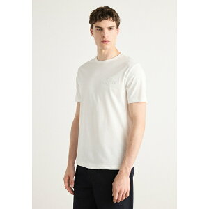 Kg Y T_ V[Y TONAL SHIELD - Print T-shirt - eggshell