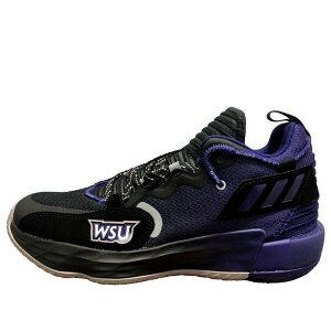 adidas �A�f�B�_�X �����Y �X�j�[�J�[ �yadidas Dame 7 EXTPLY 'Weber State' GX3465�z �T�C�Y US_10(28.0cm)