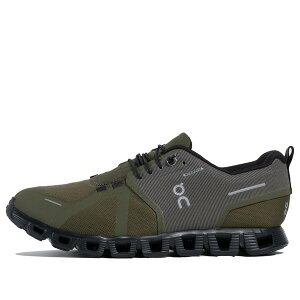 On Running �I�� �����j���O �����Y �X�j�[�J�[ �yOn Running Cloud 5 Waterproof 'Olive Black' 59.9884�z �T�C�Y US_12.5(30.5cm)