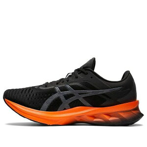 ASICS �A�V�b�N�X �����Y �X�j�[�J�[ �yASICS Novablast 'Black Marigold Orange' 1011A681-004�z �T�C�Y US_8(26.0cm)
