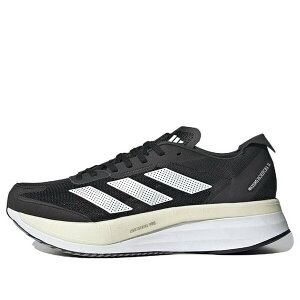 adidas �A�f�B�_�X �����Y �X�j�[�J�[ �yadidas Adizero Boston 11 'Black Carbon' GX6651�z �T�C�Y US_5.5(23.5cm)