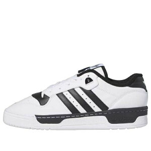 adidas �A�f�B�_�X �����Y �X�j�[�J�[ �yadidas Rivalry Low Lux 'White Black' IG1474�z �T�C�Y US_M_4