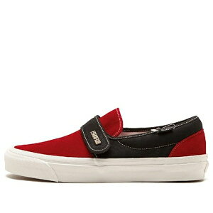 Vans �o���Y �����Y �X�j�[�J�[ �yVans Fear of God x Slip-On 47 DX 'Collection 2 Red Black' VN0A3J9FPQR�z �T�C�Y US_9(27.0cm)