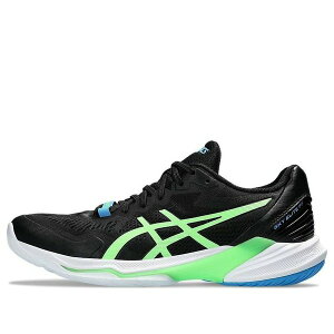 ASICS �A�V�b�N�X �����Y �X�j�[�J�[ �yASICS Sky Elite FF 2 'Black Lime Burst' 1051A064-005�z �T�C�Y US_7.5(25.5cm)