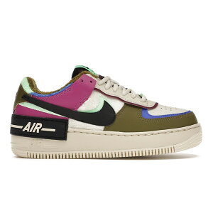 Nike �i�C�L ���f�B�[�X �X�j�[�J�[ �yNike Air Force 1 Low Shadow Cactus Flower Olive Flak (Women's)�z �T�C�Y US_9.5(26.5cm) Cactus Flower/Olive Flak-Racer Blue-Fossil